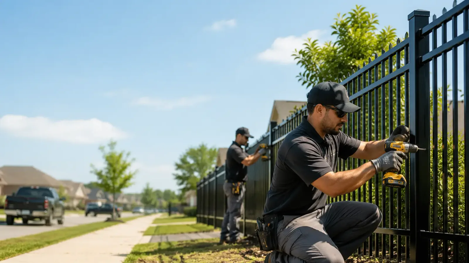 Metal Fence Installation in Marathon, NY